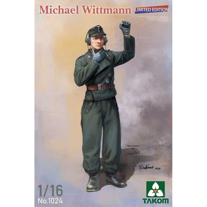 Takom 1024 Michael Wittmann Limited Edition 1/16 Figure