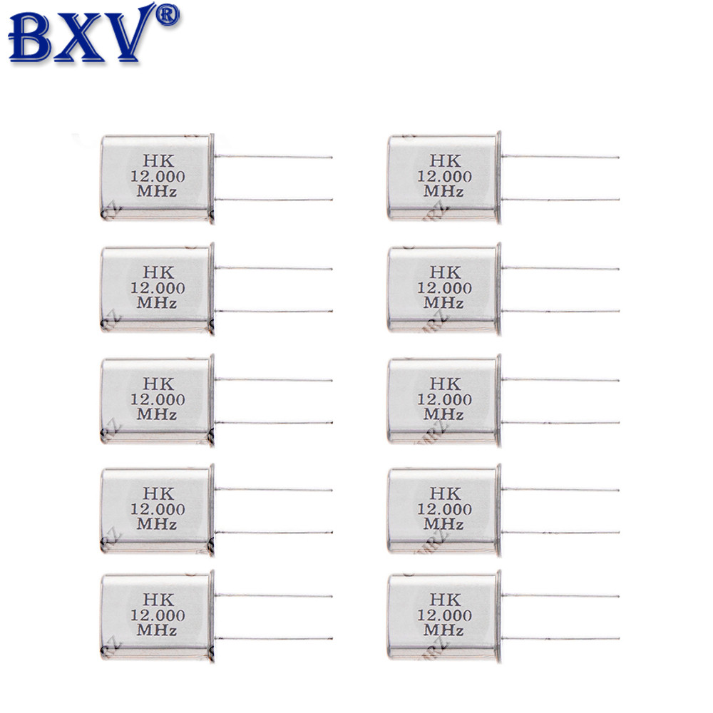 10PCS HC-49U 2P Passive คริสตัล Oscillator 16MHZ 24MHZ 10MHZ 12MHZ 11.0592MHZ 13.56MHZ HC-49U