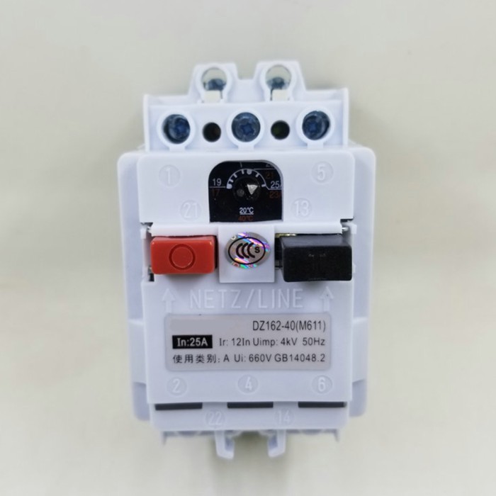 DZ162-16 M611 Circuit Breaker Plastic Shell Circuit Breaker for Car Washing Machine Circuit Breaker