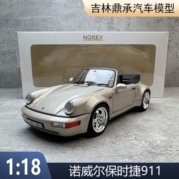 NOREV 1: 18 Porsche 964 911 Carrera 2 turbo 1992 โมเดลรถอัลลอย