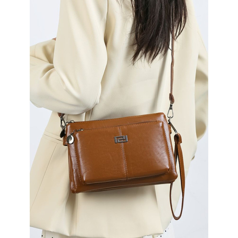 ti-compartment Women's Shoulder  Handbag Crossbody Phone Wallet Spring 2024 PU Leather Casual Style