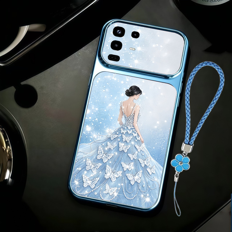 เหมาะสําหรับ infinix NOTE 50 PRO + 50S 50X 4G 5G เคสโทรศัพท์กลับรูปแบบสาวกันกระแทกสีหน้าต่างขนาดใหญ่