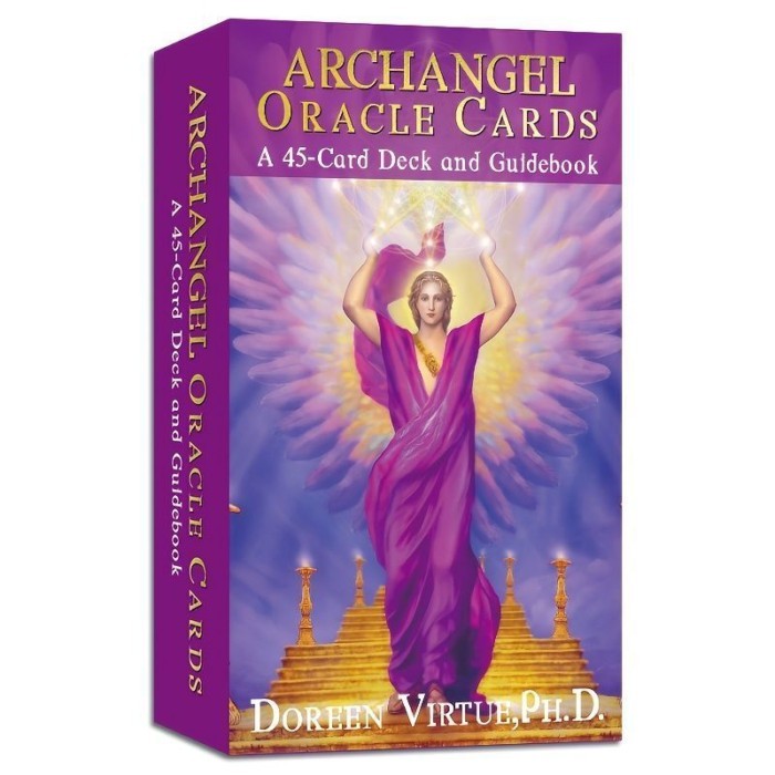 ARCHANGEL ORACLE Card ARCHANGEL ORACLE CARDS พร้อมคําแนะนําคู่มือการ์ดเกมกระดานการ์ด