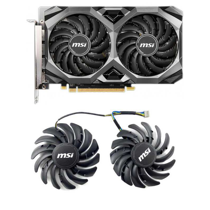 MSI/MSI RX5500XT 8GB MECH OC พัดลมระบายความร้อนการ์ดกราฟิก PLD09210S12HH