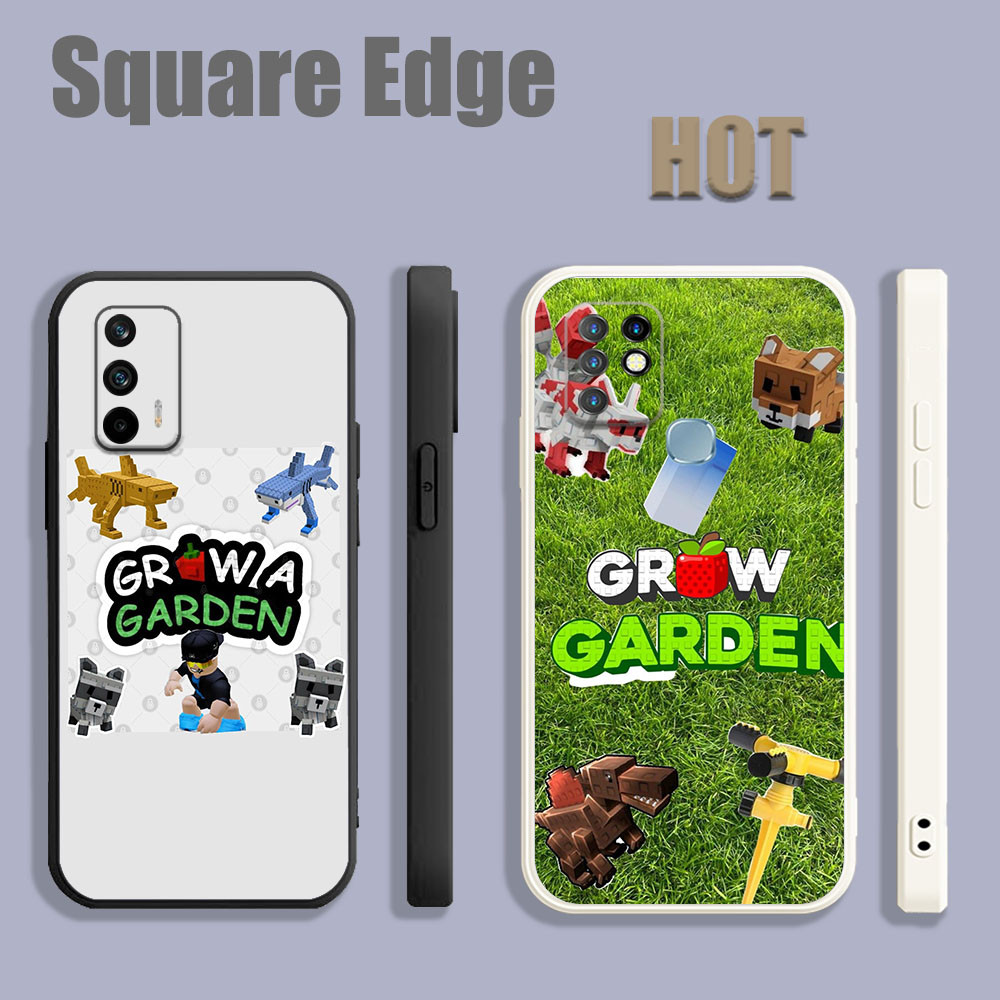สําหรับTecno Camon 18 18P 18T Spark Go 2022 Grow a garden RobloxวิดีโอเกมCool BOH03 เคสโทรศัพท์สแควร