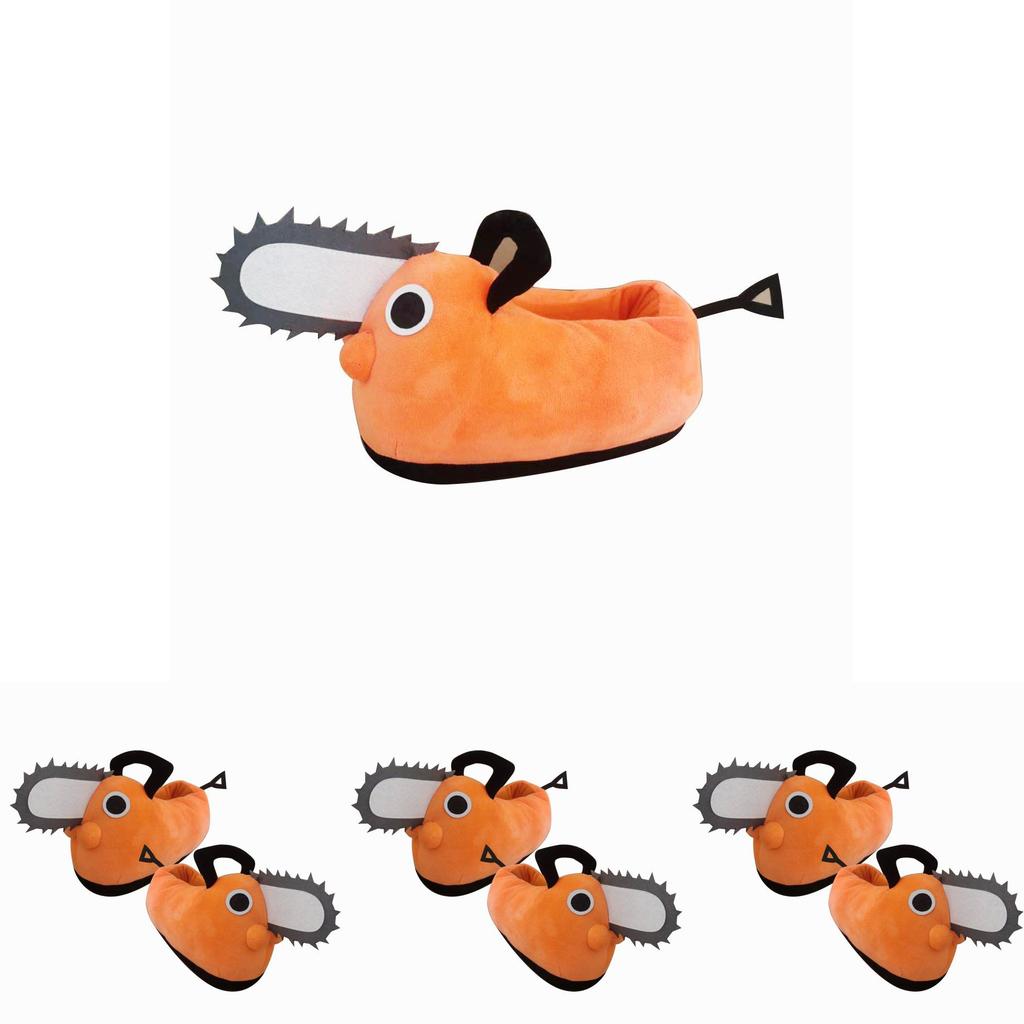 Man Gorgeous Chainsaw Pochita Plush รองเท้าแตะสำหรับผู้ใหญ่และเด็ก