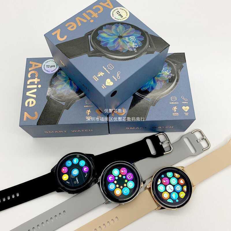 T 2 P r o สมาร์ทวอทช์บลูทูธโทร 1.5 ih หน้าจอสัมผัสแบบเต็มหน้าจอกีฬา