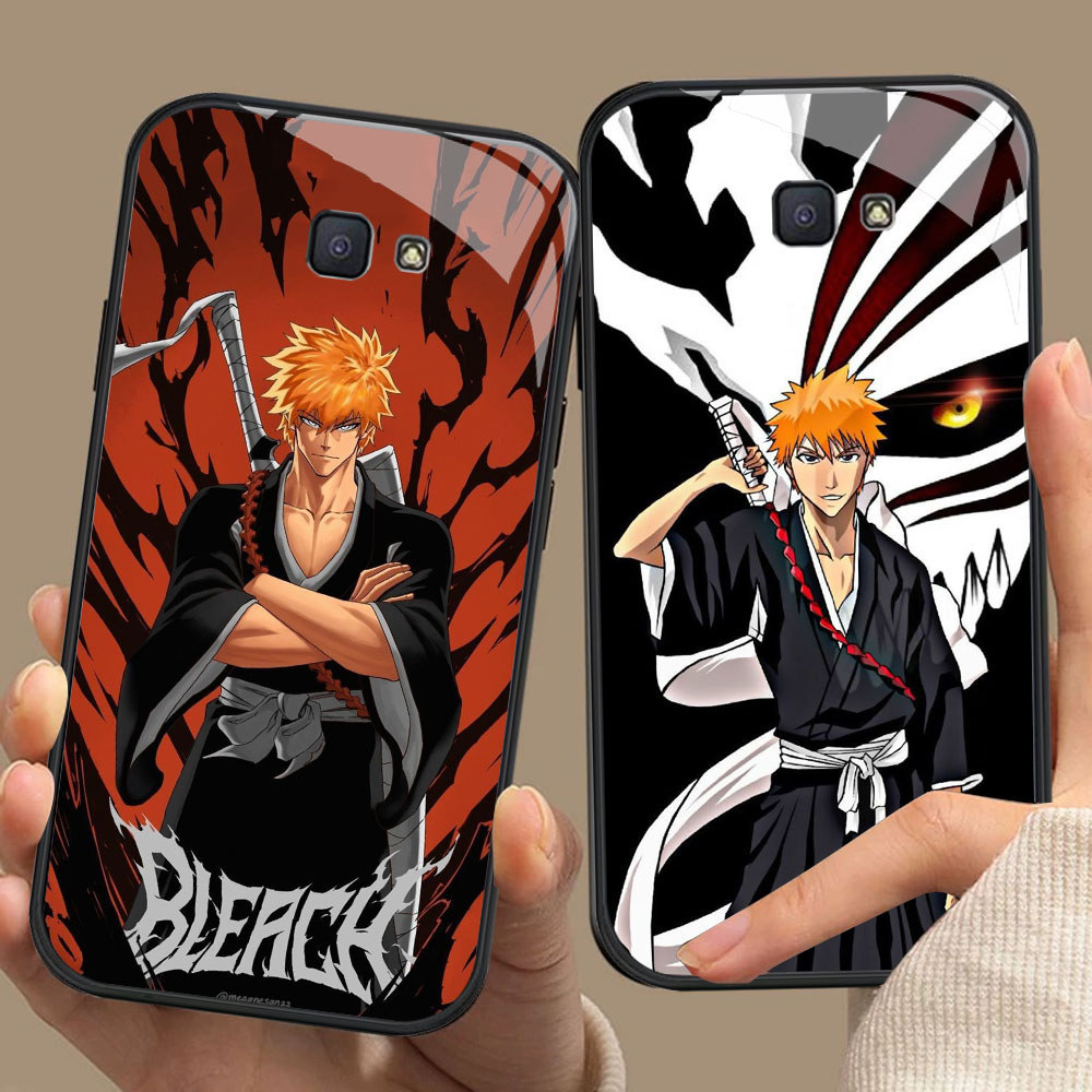 CK-8 Bleach HD Glass Casing สําหรับ Samsung Note 9 S24 S25 FE Ultra J7 Prime J6 J4 Core Pro Plus