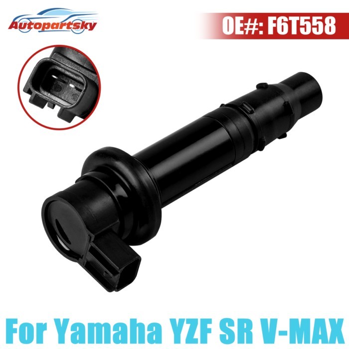 F6T558 F6T560 Ignition Coil For Yamaha MT-07 YZF R6 R6S R1 SR Viper RS Vector FZ1 FZS1 FZ8 V-MAX 5P