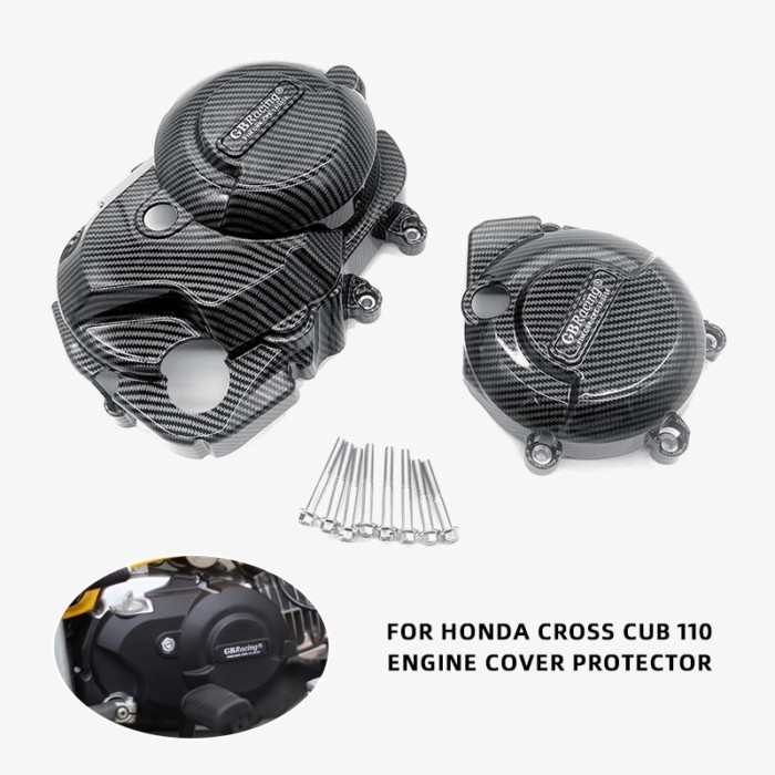 CC110 2023-2024 Engine Cover Motorcycle Engine Protector Cover Protector Kit Fit For Honda Cross Cu