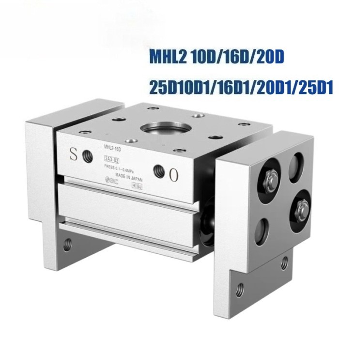 MHL2 Double Acting Pneumatic Gripper  Air Gripper SMC 10D/16D/20D/25D/10D1/16D1/20D1/25D1 MHL2
