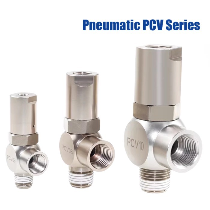 Pneumatic PCV Series Quick Insert Induction Check Valve with Lock Check Valve PCV06 08 10 15F