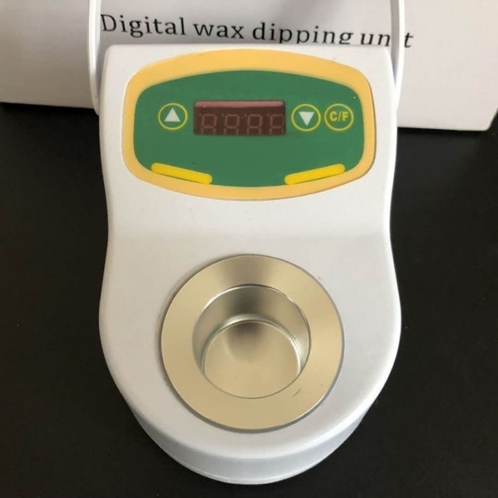 Single Slot Dental Wax Melter 1-Hole Wax Immersion Heater Dental Lab Accessory Digital Constant Tem