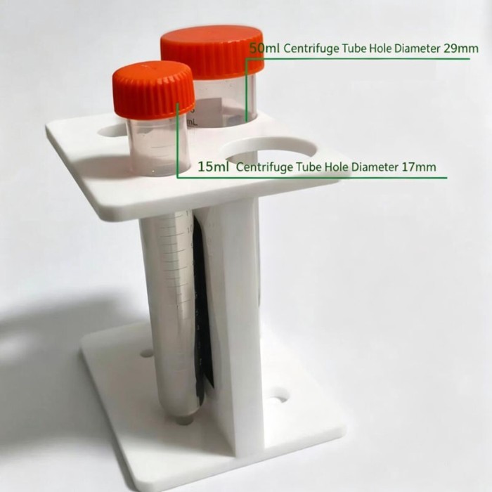 4-Well Laboratory Strong Magnetic Separator for 15ml & 50ml Centrifuge Tubes N52 Neodymium Magnet