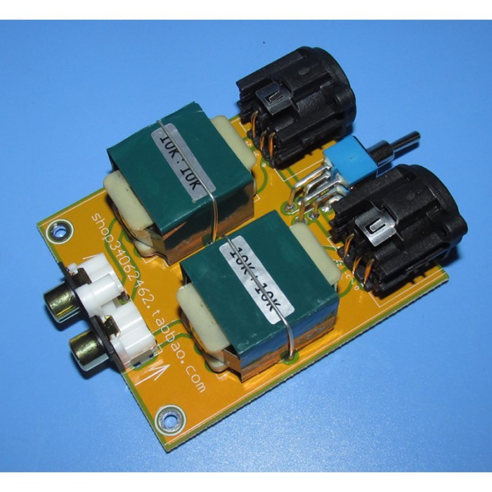 JENSEN JT-11P-1HPC 10K: 10K re-engraved transformer, balanced to single-ended / single-ended to fla