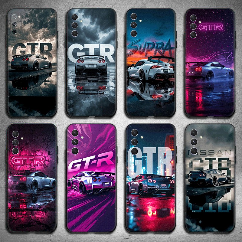 SUPRA Nissan GTR R35 สําหรับ Samsung A12 A21S A22 A31 A32 ความเข้ากันได้ TPU เคสโทรศัพท์นุ่มฝาครอบป้