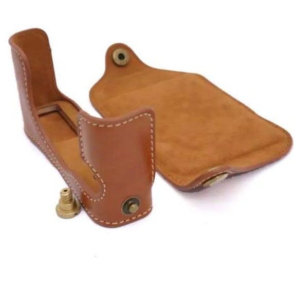 เหมาะสําหรับกระเป๋ากล้อง Sony RX1 เคสหนัง RX1R เคสป้องกัน RX1RII เคสกล้อง RX1R2 จับครึ่งชุด