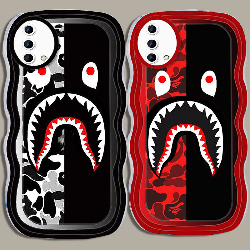 A-83 bape shark TPUปลอกสําหรับOPPO A94 A52 F19 A72 A92 A95 F19S A74 Pro 5Gเคสใส