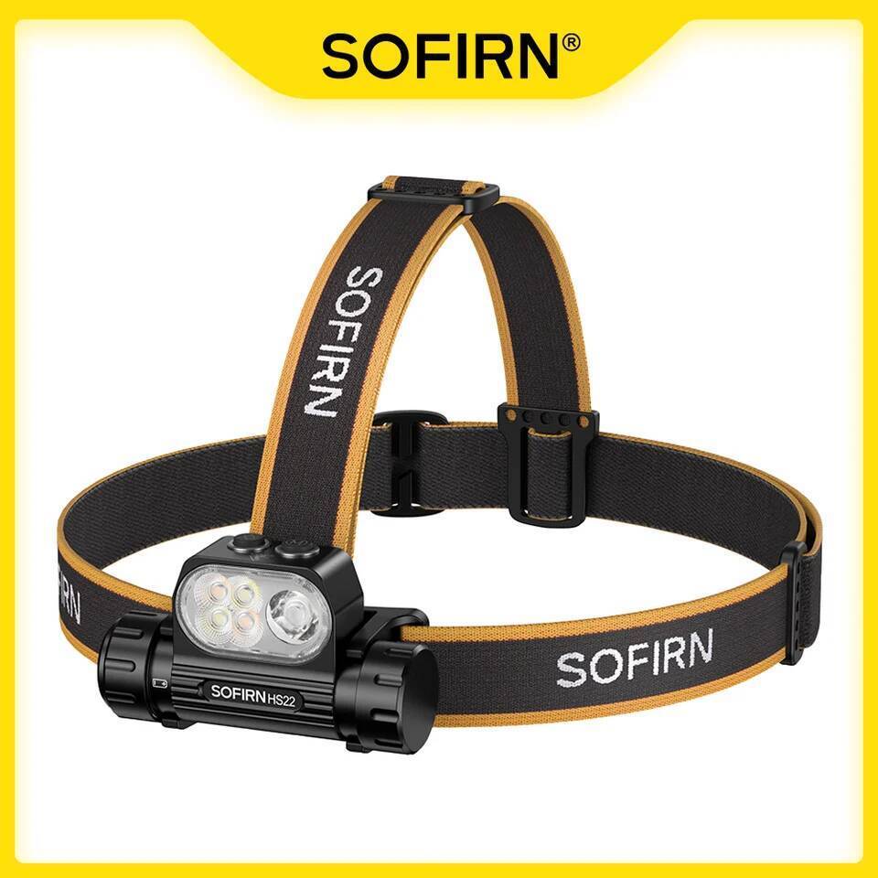 ไฟหน้า SOFIRN HS22 ความสว่าง 2500lm แบตเตอรี่ 4000mAh ปรับอุณหภูมิสีได้