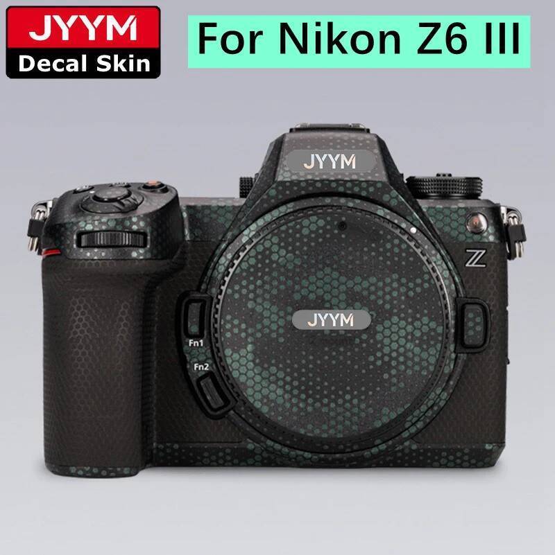 สติกเกอร์ที่กําหนดเองสําหรับ Nikon Z6III Z63 Z6M3 รูปลอกผิวกล้องไวนิลห่อฟิล์มป้องกัน Coat Z6 III Mar