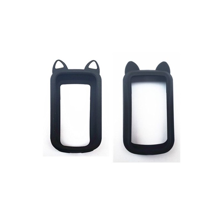 IGPSPORT BSC100 คอมพิวเตอร์การ์ตูนเคสซิลิโคน BSC100S เคสป้องกันหูแมวพร้อมฟิล์มหน้าจอ