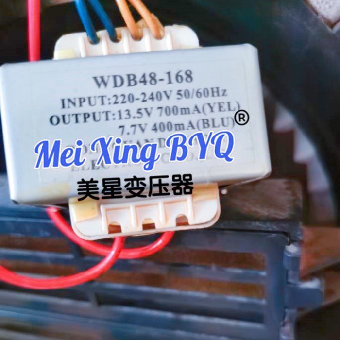 ที่กำหนดเอง WDB48-168 Air Conditioner Power Transformer 220V ถึง 13.5V700mA 7.7V400mA