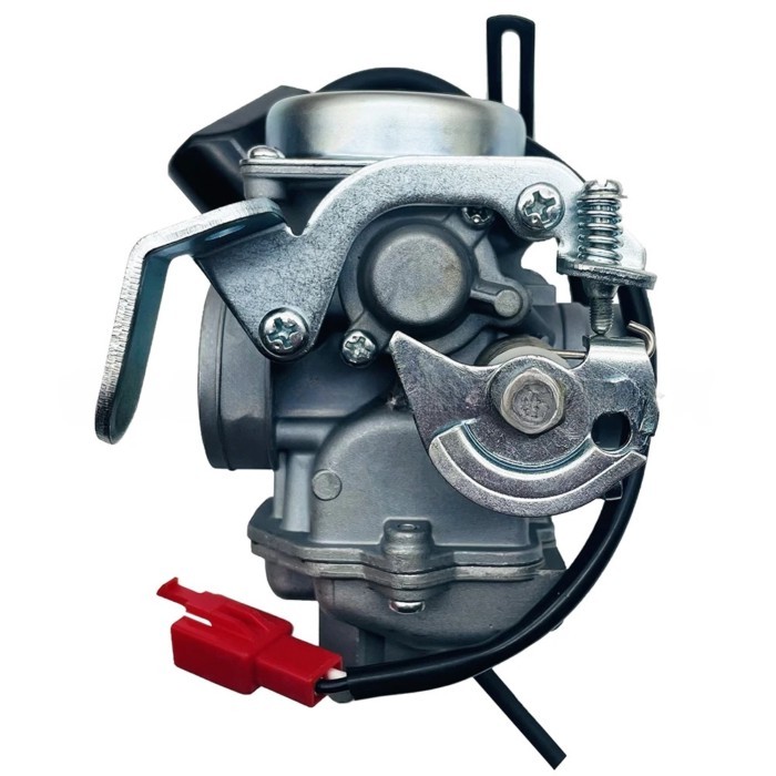 The carburetor is suitable for Licai National III Ruicai QS125T-4, Yuncai QS100T, and QS125T-2A mot