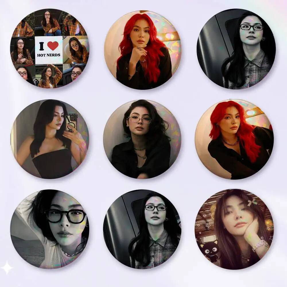 A-Peraya Malisorn Faye Tinplate เข็มกลัดรูปไอคอน Badge Handmade เข็มกลัดสําหรับกระเป๋าเป้สะพายหลังเส