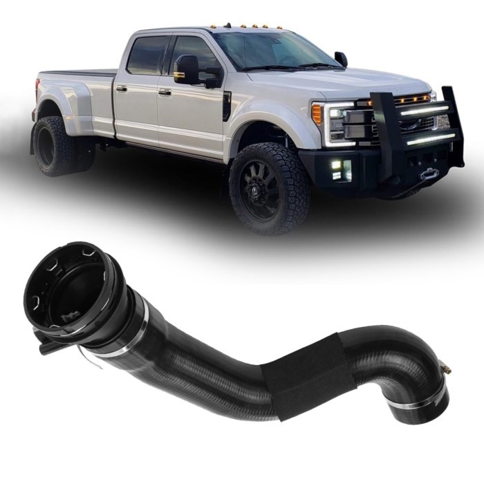 Engine Turbo Intercooler Outlet Tube Duct w/sensor Assembly For Ford 2017-2019  F-250 F350  6.7L HC