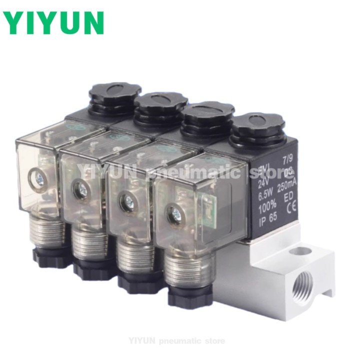Two position two way solenoid valve 2V025-08-2F 3F 4F 5F 6F 7F 8F 9F 10F 11F 12F-DC24V YIYUN off sw