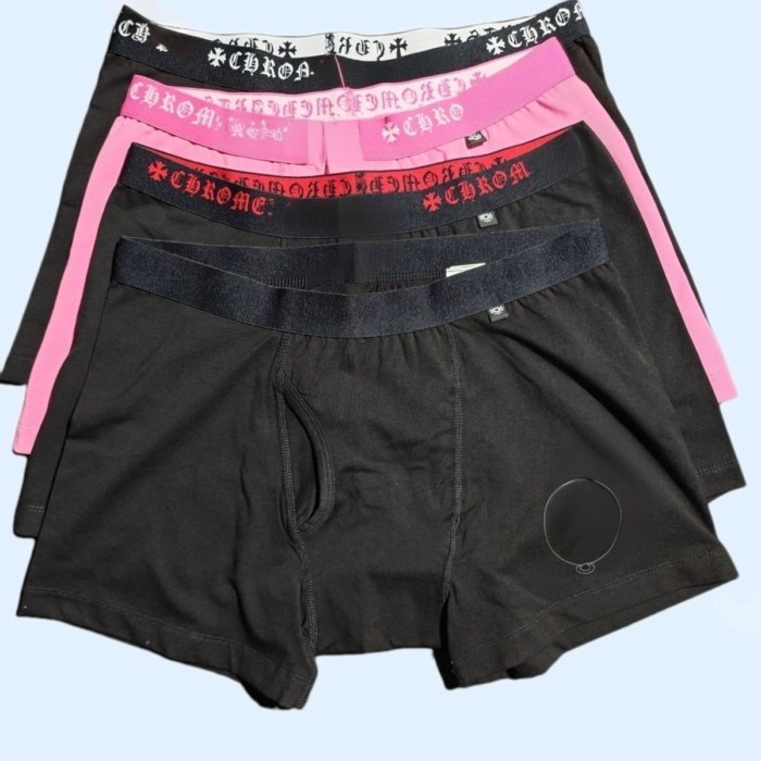Chrome Hearts Spot Classic Cross Horseshoe กางเกงบ็อกเซอร์สําหรับผู้ชายและผู้หญิง