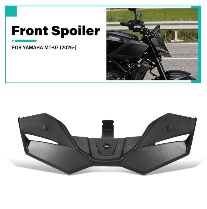 Front Spoiler Winglet For Yamaha MT-07 MT07 MT 07 2025 2026 Motorcycle Aerodynamic Wing Deflector F