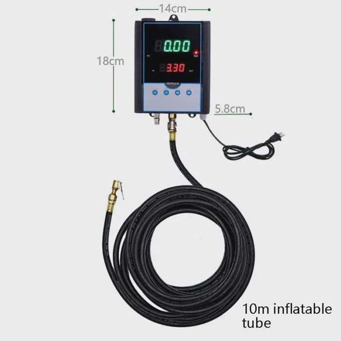 Fully Automatic Tire Inflator Wall-Mounted Digital Display Air Pump Tire Shop Auto Repair Shop Infl