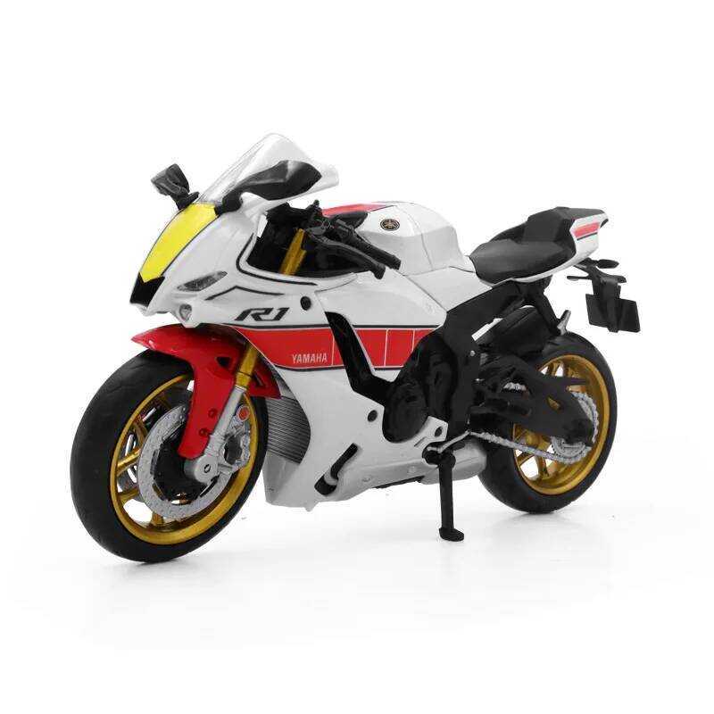& 1:12 R1M Simulation Alloy Racing Toy Street Motorcycle Model Collection Gift