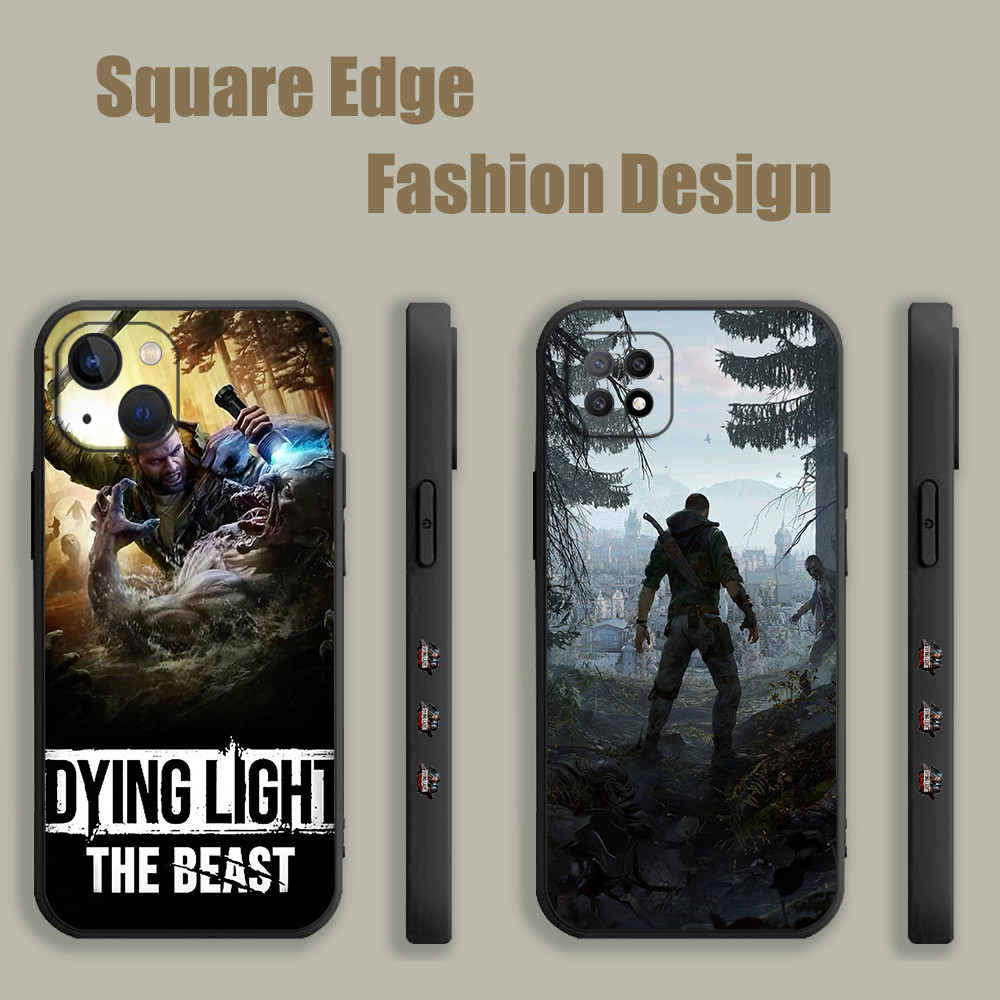 ปลอกสําหรับ Redmi หมายเหตุ 11 11 T 11 S Pro Plus Dying Light The Beast KLS05 เคสโทรศัพท์ขอบสี่เหลี่ย