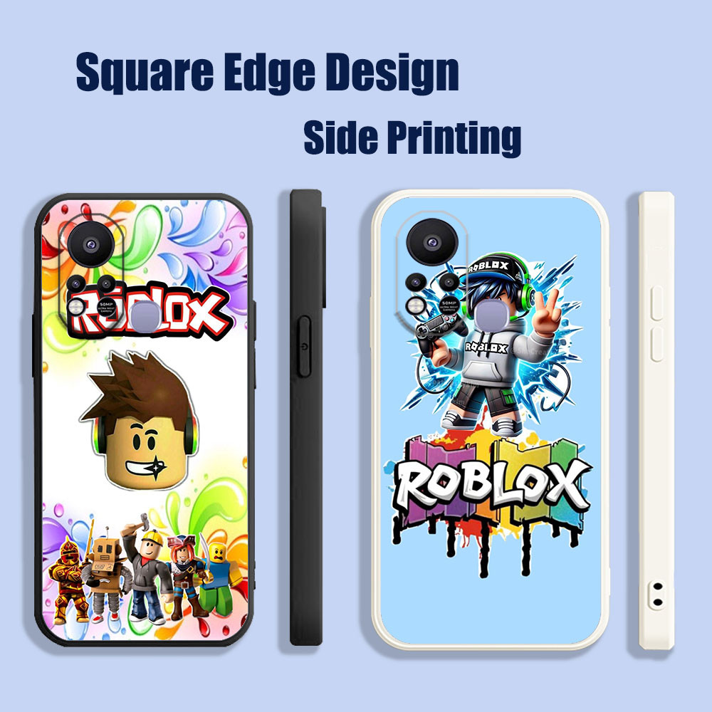 ปลอกสําหรับ Huawei Nova 3i 7i 8i 5T Y9S ROBLOX เกมน่ารักเพื่อนความงาม BOI01 เคสโทรศัพท์ขอบสี่เหลี่ยม