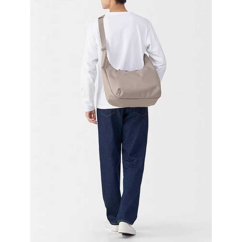 MUJI กระเป๋าสะพายข้างสำหรับ 여성 ทนน้ำได้ดี