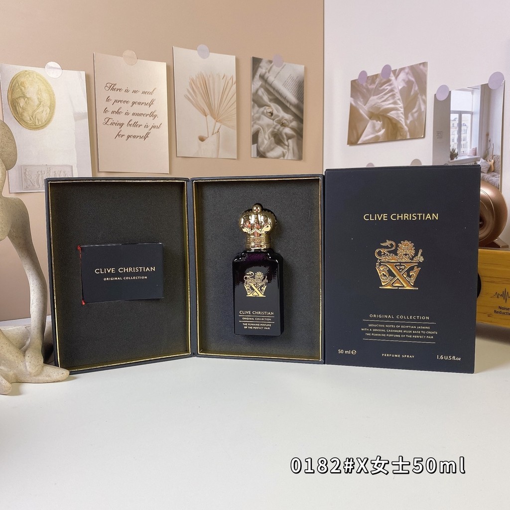 [Shopee Special Selection] Real Shot❤ พี75. 0182 #X สุภาพสตรี 50ml Clive Christian X สําหรับผู้หญิงค