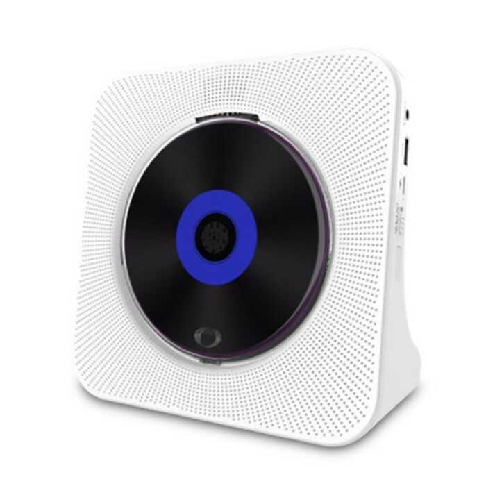 KC-806 Home CD Player Retro ของขวัญภาษาอังกฤษบลูทูธเพลงแบบพกพา Test Disc เครื่องเล่น CD Player