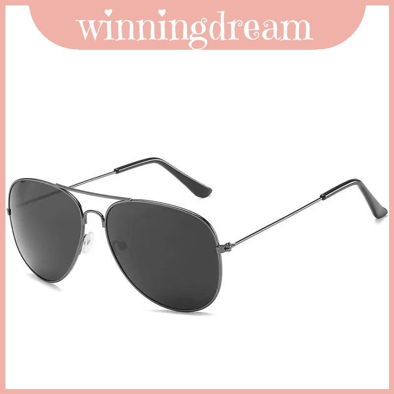 Aviator Vintage Doubleleg Glasses พร้อมเลนส์สีเทาสําหรับการปั่นจักรยานในการขับขี่เหตุการณ์ธีมและ