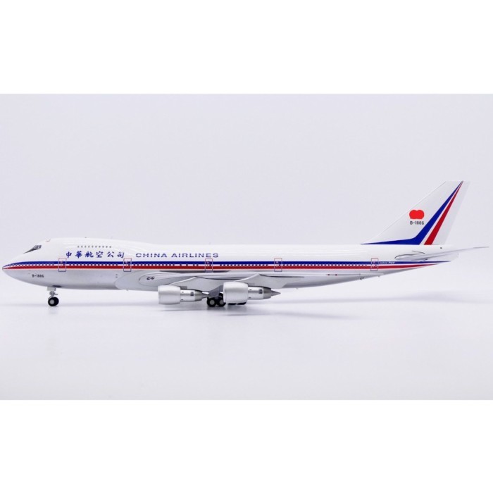 พร้อมสต็อก JC Wings 1: 200 โบอิ้ง B747-200 China Airlines B-1886 เครื่องบินรุ่น Out of Print Car Mod
