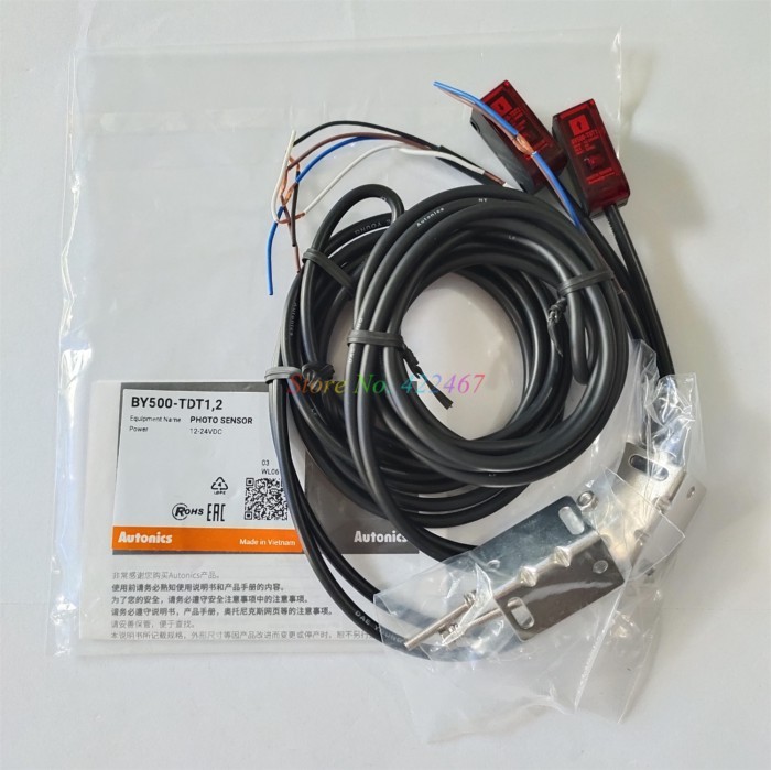 1set BY500-TDT1 BY500-TDT2 New Original Autonics Photoelectric Switch Sensor