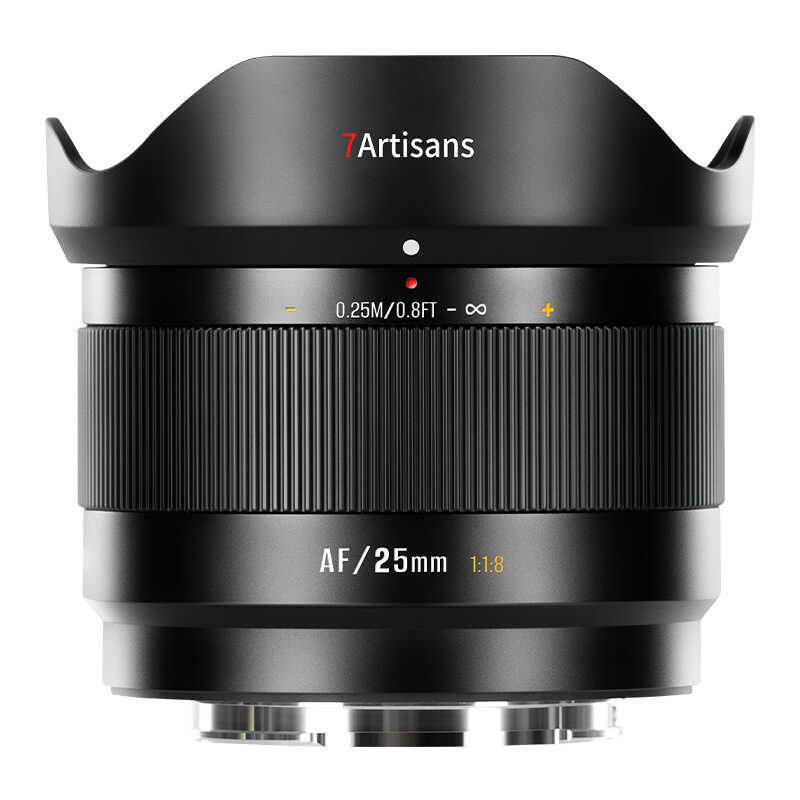 7artisans Seven Artisans AF 25mm f1.8 เลนส์มุมกว้างอัตโนมัติเหมาะสําหรับ Fuji XF Mount