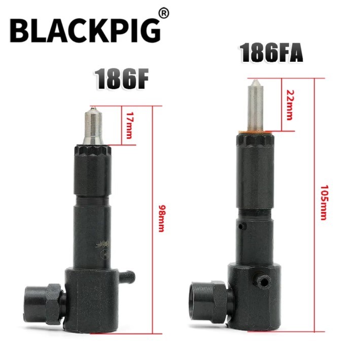 2025 Durable 186F 186FA Diesel Engine Injector For Air-cooled Micro Tiller Fuel Injection Nozzle As