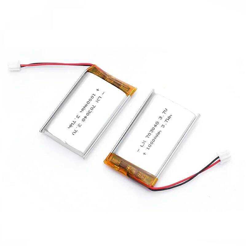 703048 แบตเตอรี่ลิเธียมโพลิเมอร์แบบชาร์จได้ 3.7V 1000Mah สำหรับเครื่องมือการศึกษาปฐมวัย เครื่องมือค
