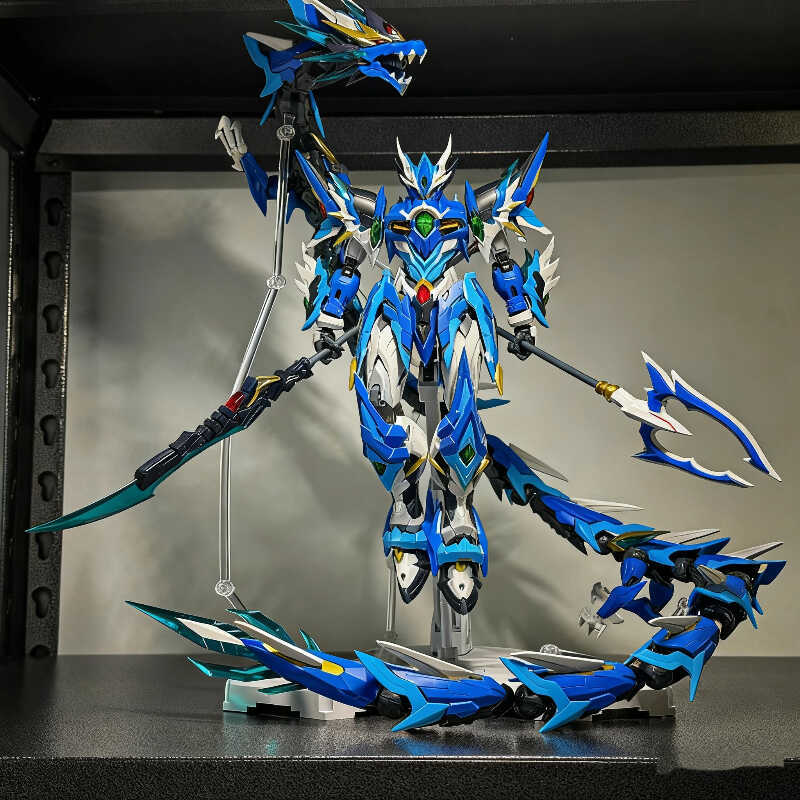 ar 1/72 Legend Of Star General Ao Bing Assembly Model Kit Action Figures Alloy Mecha Toy Desk Decor