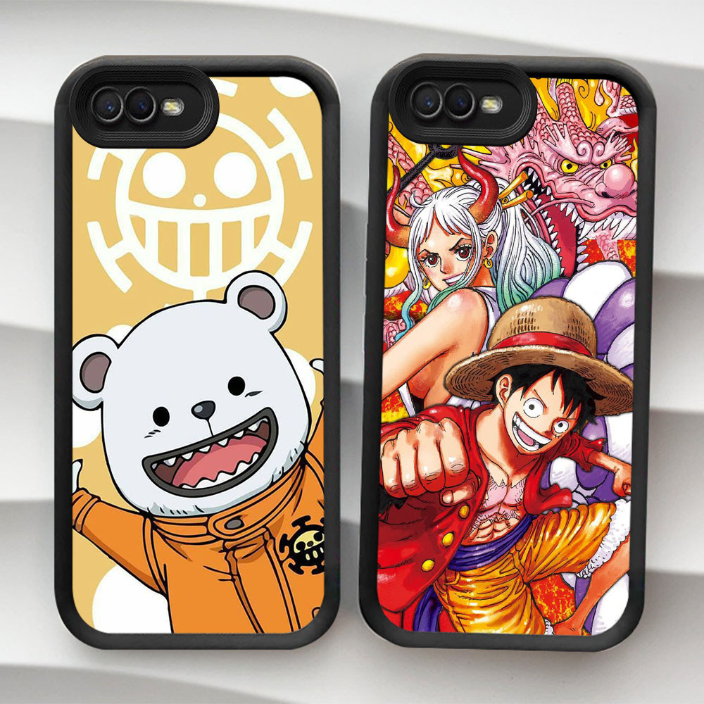 เคสป้องกันสําหรับRealme C2 C2s OPPO A5 A12E A37 A1K A39 A3S A83 2018 กรณีNR21 One Piece