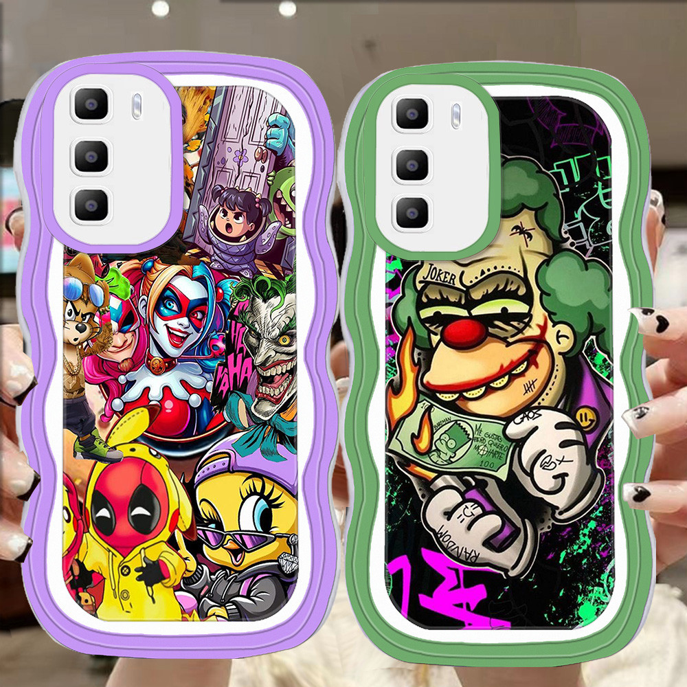 A-103 เคส Joker TPU สําหรับ Realme C65 14X C71 C75 เคสใส