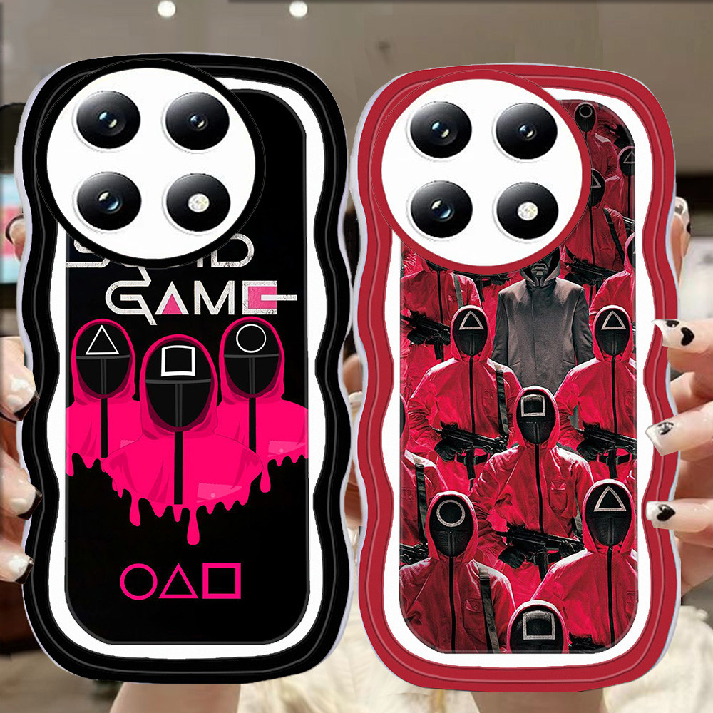 A-43 แฟชั่นปลาหมึก TPU Casing สําหรับ Xiaomi POCO X6 14T Pro 5G เคสใส