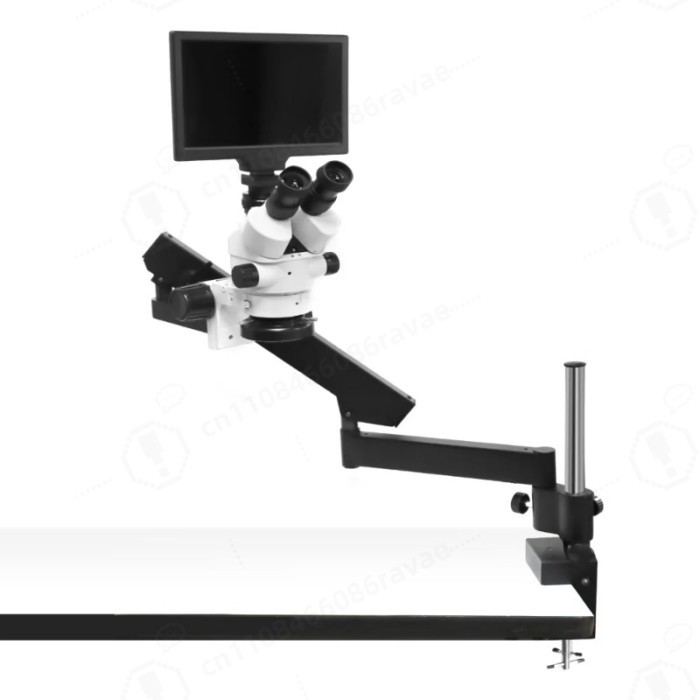 MH01B Jewelry Engraving Precision Stereoscopic Microscope, 7*45X, Binocular Microscope, Jewelry too
